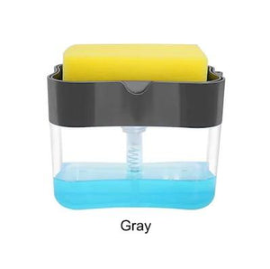 Perfect Soap Pump Dispenser with Sponge Holder