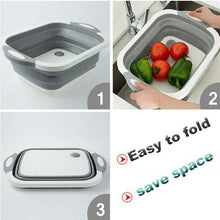 Load image into Gallery viewer, Multi-Functional 3 in 1 Chopping Board - Foldable
