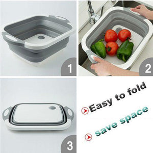 Multi-Functional 3 in 1 Chopping Board - Foldable