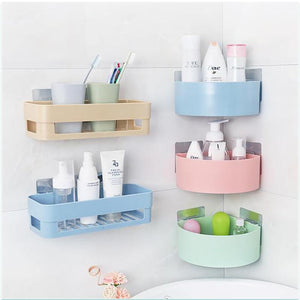 Handy Bathroom & Kitchen Wall Hanging Shelf