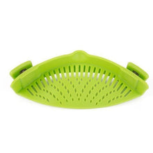 Load image into Gallery viewer, Hand-free, Clipping Anti-Spill Strainer!
