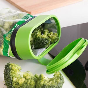 Magic Bag clips to seal your bags!