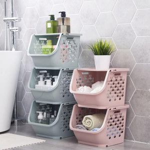 Space Saving Multifunctional Storage Basket