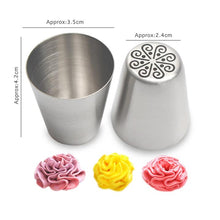 Load image into Gallery viewer, The Perfect Russian Tulip Icing Piping Nozzles 14pc/Set
