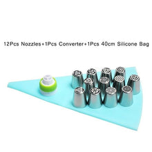 Load image into Gallery viewer, The Perfect Russian Tulip Icing Piping Nozzles 14pc/Set
