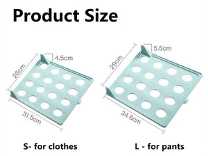 The Effortless Clothes Organizer to keep your clothe folded!