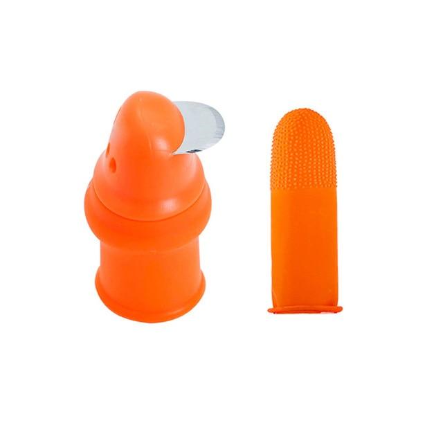 Easy to Use Silicone Thumb Knife and  Finger Protector