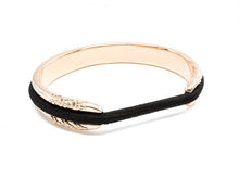 Load image into Gallery viewer, Stainless Steel Hair Tie Bracelet - Flower Design
